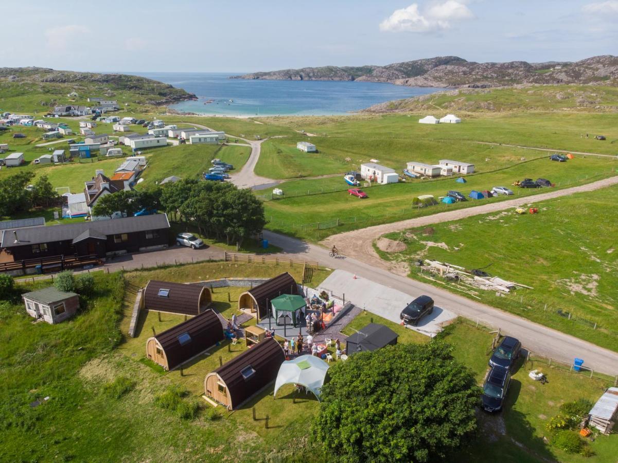 فندق North Coast 500 Pods Achmelvich المظهر الخارجي الصورة
